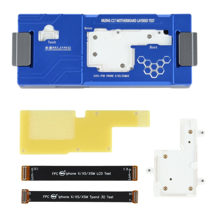 MiJing C17 Main Board Function Testing Fixture For iPhone X / XS / XS Max, MiJing C17