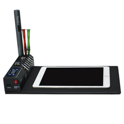 TBK-568R 220V Vacuum LCD Temperature Controller Touch Screen Glass Separator Machine with Multi-function Storage Box, TBK-568R