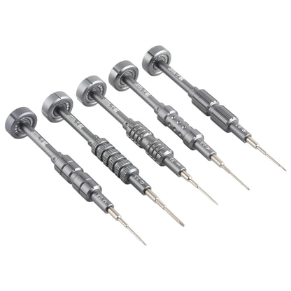 QIANLI 5 in 1 Multi-purpose 2D Grenade Magnetic Screwdriver Set, 2D