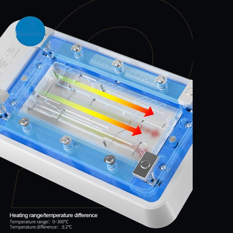 MiJing CH5 Motherboard Heater Preheater Layering Welding Platform for iPhone 12 Series, EU Plug, MiJing CH5 (EU Plug), MiJing CH5 (US Plug)