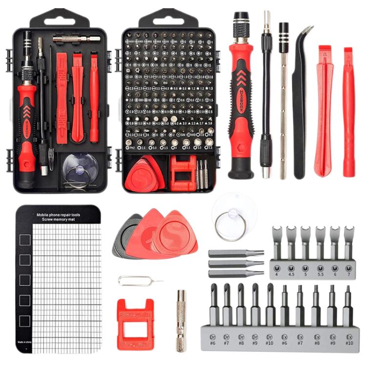 122 in 1 Precision Magnetic Screwdriver Kit, 122 in 1(Red), 122 in 1 (Yellow), 122 in 1(White), 122 in 1(Blue), 122 in 1(Purple)