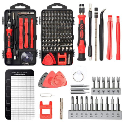 122 in 1 Precision Magnetic Screwdriver Kit, 122 in 1(Red), 122 in 1 (Yellow), 122 in 1(White), 122 in 1(Blue), 122 in 1(Purple)