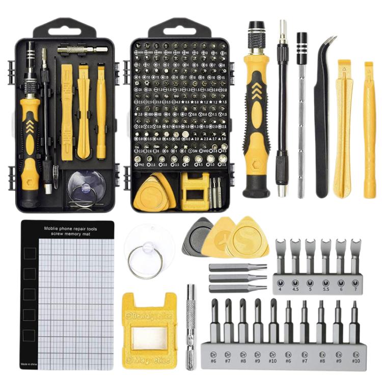 122 in 1 Precision Magnetic Screwdriver Kit, 122 in 1(Red), 122 in 1 (Yellow), 122 in 1(White), 122 in 1(Blue), 122 in 1(Purple)
