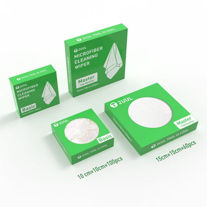 2UUL 15x15cm Microfiber Cleaning Wiper Antistatic Dust-Free Cloth, 2UUL 15x15cm