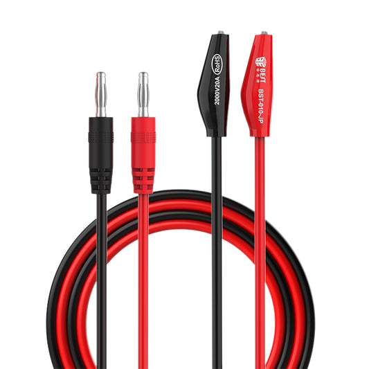 BEST BST-010-JP 2000V 20A Superconducting Alligator Clip Test Lead, BEST BST-010-JP