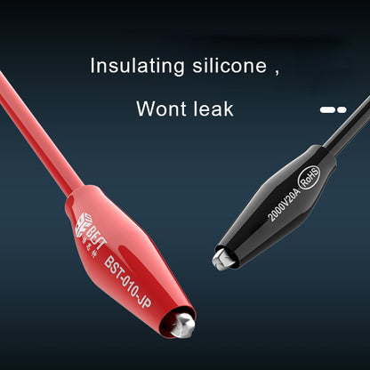 BEST BST-010-JP 2000V 20A Superconducting Alligator Clip Test Lead, BEST BST-010-JP