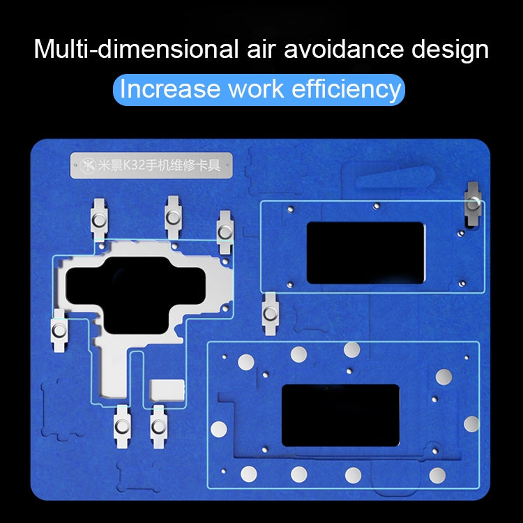 Mijing K32 3 in 1 PCB Holder for iPhone 11/11 Pro/11 Pro Max, Mijing K32