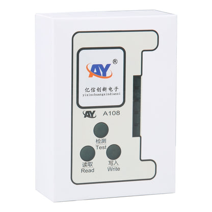 AY A108 Multi-function Dot Matrix Battery Repair Programmer for iPhone 8-14 Pro Max, A108 for iPhone 8-14 Pro Max