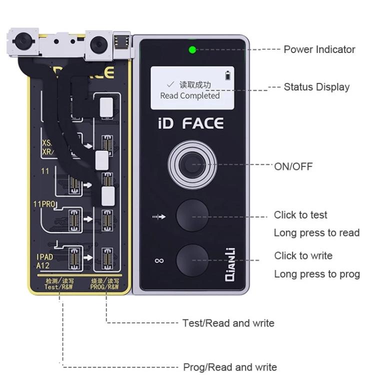 Qianli iD FACE Dot Projector Repairer Detector, Qianli iD FACE