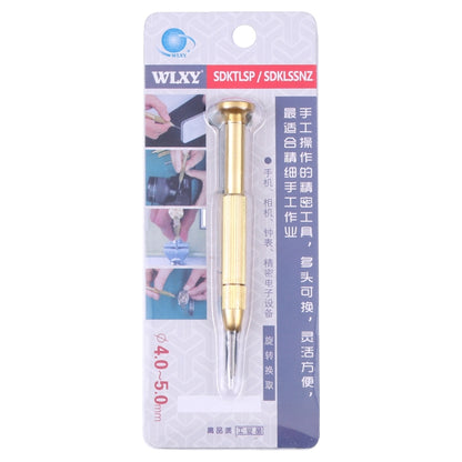 WLXY WL800 Cross Tip Copper Handle Repair Screwdriver, 4mm Batch Diameter, WL800