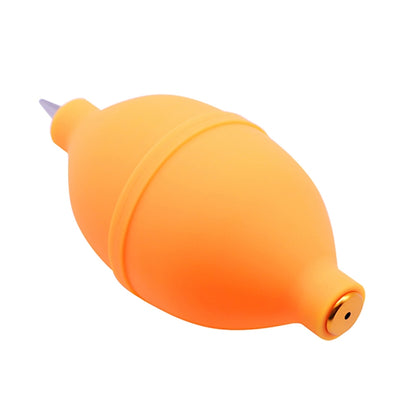 Dust Remover Rubber Air Blower Pump Cleaner for Cell Phone/Cameras/Keyboard/Watch Etc, Dust Blowing Ball Blue, Dust Blowing Ball Black, Dust Blowing Ball Orange