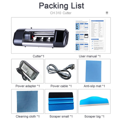 CH310 Unlimited Operations Mobile Phone Screen Protector Cutting Machine, US Plug, CH310 US Plug, CH310 UK Plug, CH310 EU Plug, CH310 AU Plug
