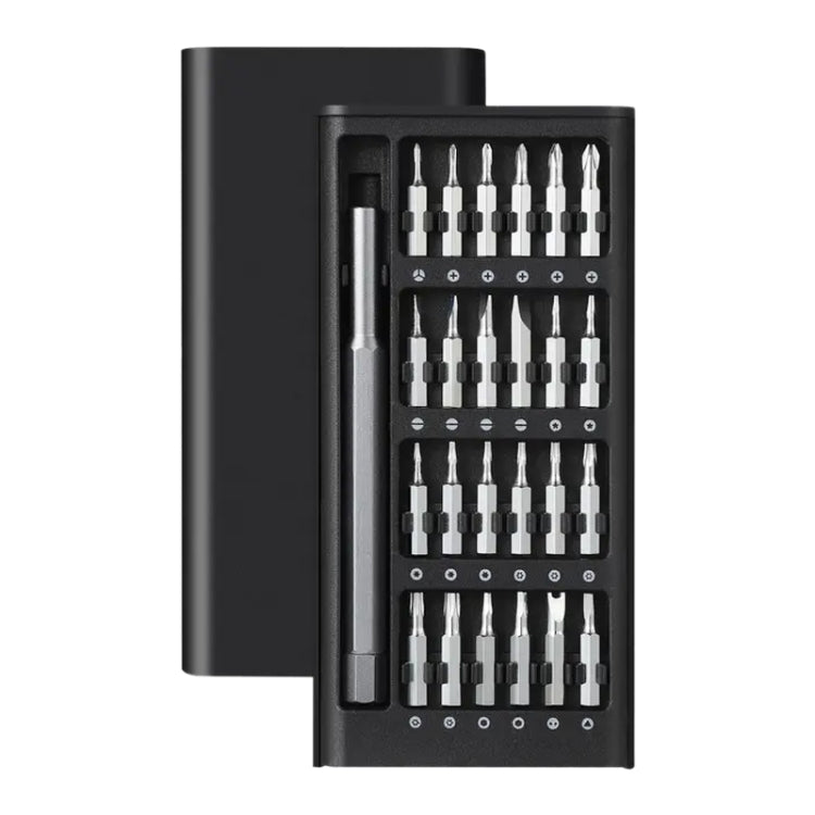 25 in 1 Screwdriver Set Magnetic Repair Tools, Aluminum Alloy Handle, 25 in 1