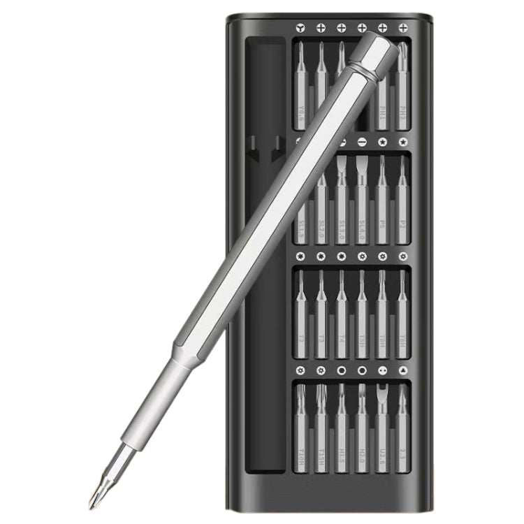 25 in 1 Screwdriver Set Magnetic Repair Tools, Aluminum Alloy Handle, 25 in 1