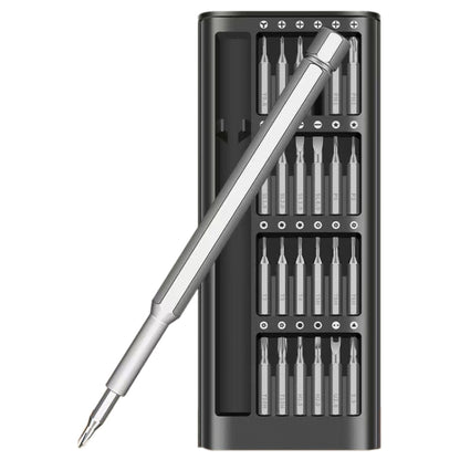 25 in 1 Screwdriver Set Magnetic Repair Tools, Aluminum Alloy Handle, 25 in 1