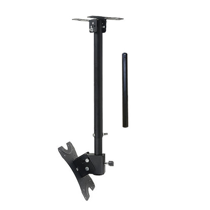 14-42 inch Universal Height & Angle Adjustable Single Screen TV Wall-mounted Ceiling Dual-use Bracket, Retractable Range: 0.5-2m, 14-42 inch