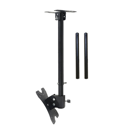 14-42 inch Universal Height & Angle Adjustable Single Screen TV Wall-mounted Ceiling Dual-use Bracket, Retractable Range: 0.5-3m, 14-42 inch