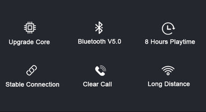 Bluetooth 5.0 audio receiver 3.5AUX car speaker headphones universal one tow two talk, Bluetooth 5.0