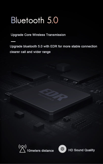 Bluetooth 5.0 audio receiver 3.5AUX car speaker headphones universal one tow two talk, Bluetooth 5.0