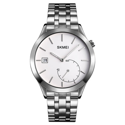 SKMEI 1581 Creative Fashion Men Watch Simple Casual Outdoor Sports Waterproof Two-Pin Quartz Watch