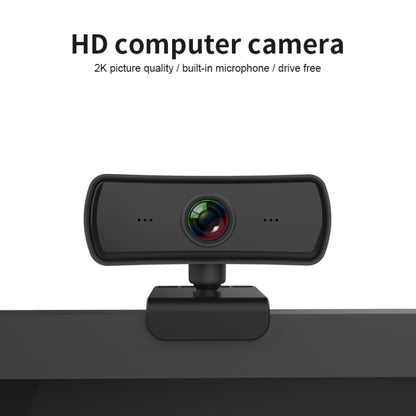 C3 400W Pixels 2K Resolution Auto Focus HD 1080P Webcam 360 Rotation For Live Broadcast Video Conference Work WebCamera With Mic USB Driver-free, C3