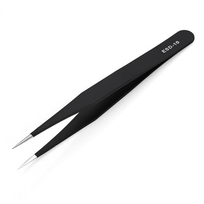 6 in 1 Stainless Steel Anti Static tweezers set, 6 in 1