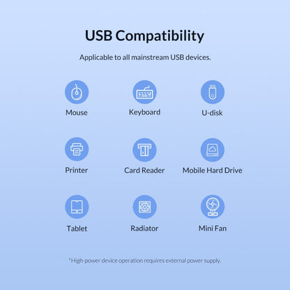 ORICO TWU3-4A-BK 4-Port USB 3.0 HUB, TWU3-4A