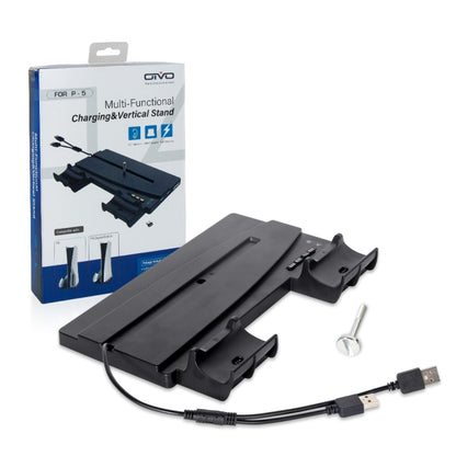 Multi-functinal Charging Stand With LED Light for PS5, IV-P5238