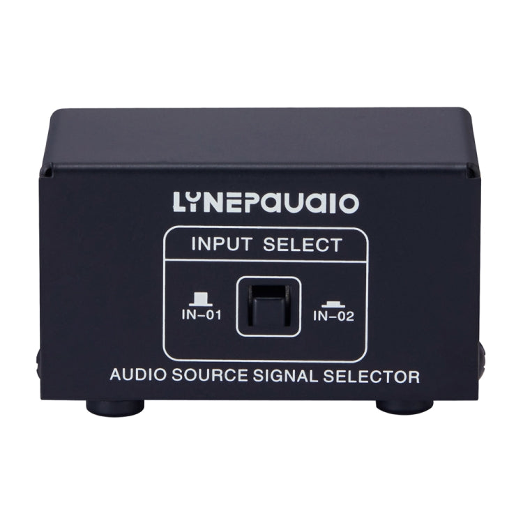 B101 2 In 1 Out (1 In 2 Out) Audio Source Signal Selection Switcher Computer Speaker  RCA Lossless Audio Source Switcher, B101