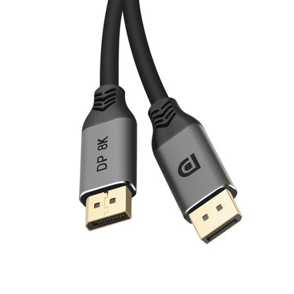 DisplayPort 1.4 8K HDR 60Hz 32.4Gbps DisplayPort Cable for Video / PC / Laptop / TV, Cable Length: 1m, 1m