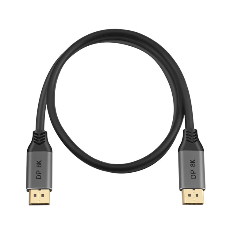 DisplayPort 1.4 8K HDR 60Hz 32.4Gbps DisplayPort Cable for Video / PC / Laptop / TV, Cable Length: 1m, 1m