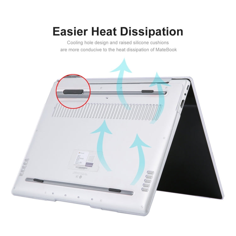 ENKAY for Huawei MateBook 14 US Version 2 in 1 Crystal Protective Case with TPU Keyboard Film, For Huawei MateBook 14