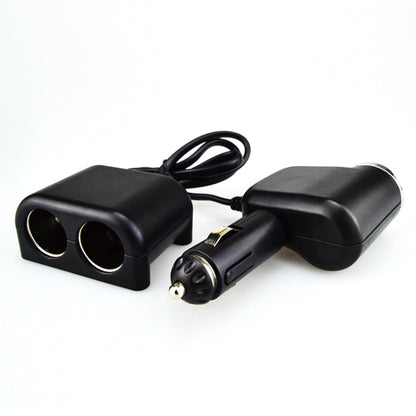 Car Sockets Car Cigarette Lighter Adapter Splitter Set 2 USB Car Charger 12V / 24V Car Styling Accessories Interior Parts, 1526