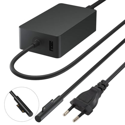 127W 15V 8A  AC Adapter Charger For Microsoft Surface Book 3 1932, UK Plug, UK Plug, EU Plug, US Plug, AU Plug