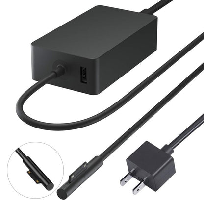 127W 15V 8A  AC Adapter Charger For Microsoft Surface Book 3 1932, UK Plug, UK Plug, EU Plug, US Plug, AU Plug
