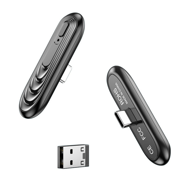 T71 Type-C Bluetooth 5.0 Wireless Transmitter Audio Adapter for Nintendo Switch Lite / PC / Computer and Smartphone, T71