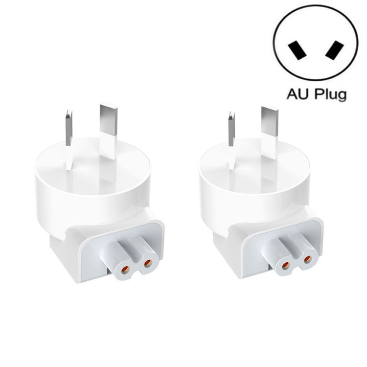 2 PCS XJ01 Power Adapter for iPad 10W 12W Charger & MacBook Series Charger, AU Plug, AU Plug