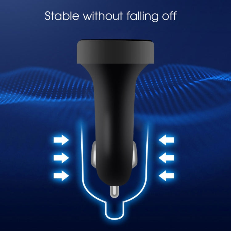 A9 Car FM Transmitter Hands-free Wireless Audio Receiver MP3 Player Dual USB Fast Charger, A9