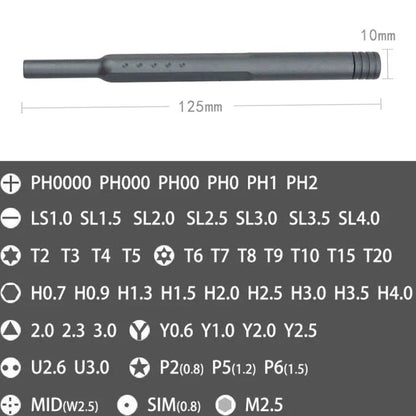 A49 49 in 1 High Quality Screwdriver Set  Mobile Computer Disassembly and Maintenance Tools, 49 in 1