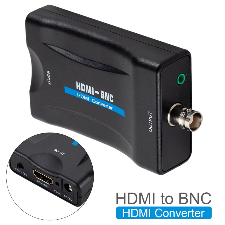 HDMI to BNC Composite Video Converter, HDMI to BNC