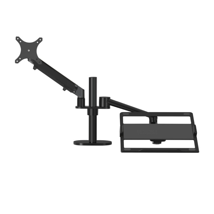 OL-3S Aluminum Height Adjustable Desktop Computer Stand for 17-32 inch and 12-17 inch Monitor, OL-3S