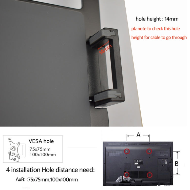OL-3S Aluminum Height Adjustable Desktop Computer Stand for 17-32 inch and 12-17 inch Monitor, OL-3S