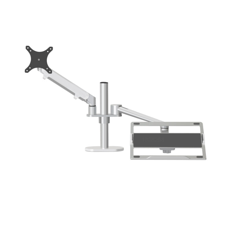 OL-3S Aluminum Height Adjustable Desktop Computer Stand for 17-32 inch and 12-17 inch Monitor, OL-3S