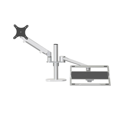 OL-3S Aluminum Height Adjustable Desktop Computer Stand for 17-32 inch and 12-17 inch Monitor, OL-3S
