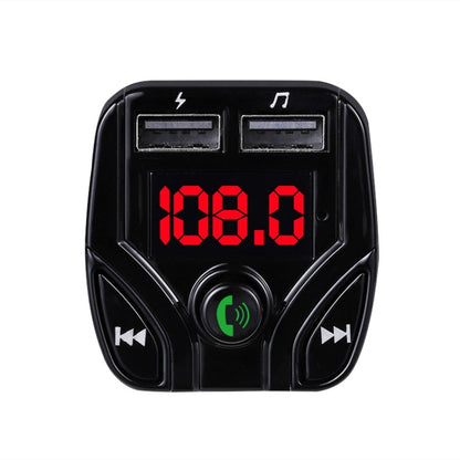 C4 Bluetooth MP3 Hands-free Car Device LCD FM Transmitter Dual USB Charger, C4
