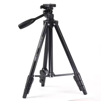 211N Aluminum Tripod Mount with Bluetooth Remote Control & 3-Way Head & Phone Clamp, VCT-211N