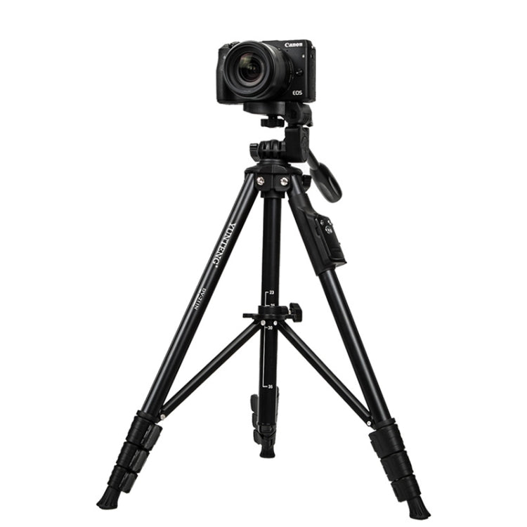 211N Aluminum Tripod Mount with Bluetooth Remote Control & 3-Way Head & Phone Clamp, VCT-211N