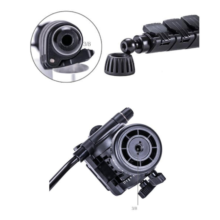YUNTENG VCT-558 Camera Monopod + Fluid Pan Head + Unipod Holder, VCT-558