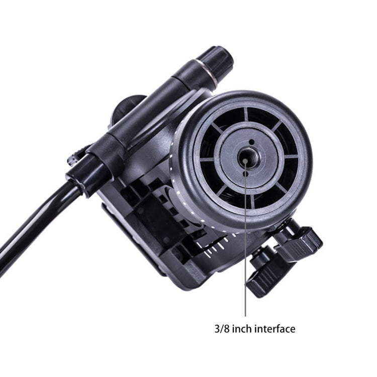 YUNTENG VCT-558 Camera Monopod + Fluid Pan Head + Unipod Holder, VCT-558