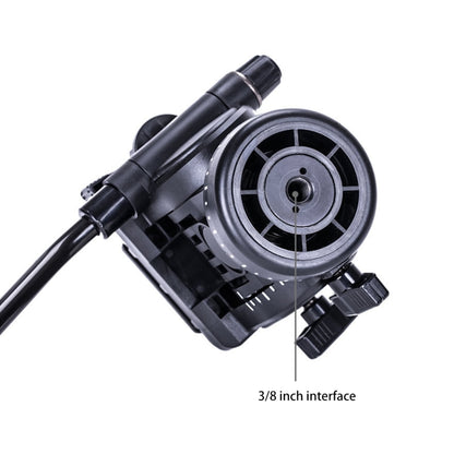YUNTENG VCT-558 Camera Monopod + Fluid Pan Head + Unipod Holder, VCT-558